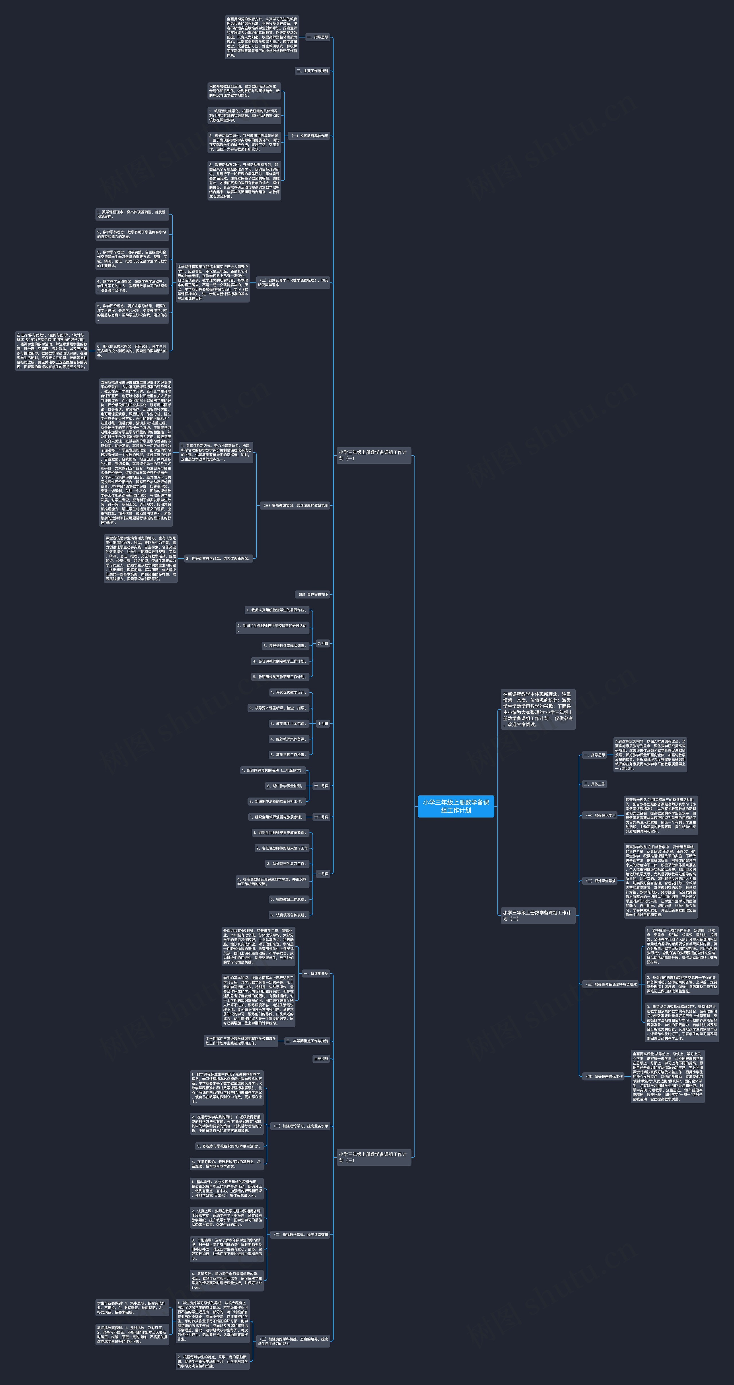小学三年级上册数学备课组工作计划 小学三年级上册数学备课组工作计划