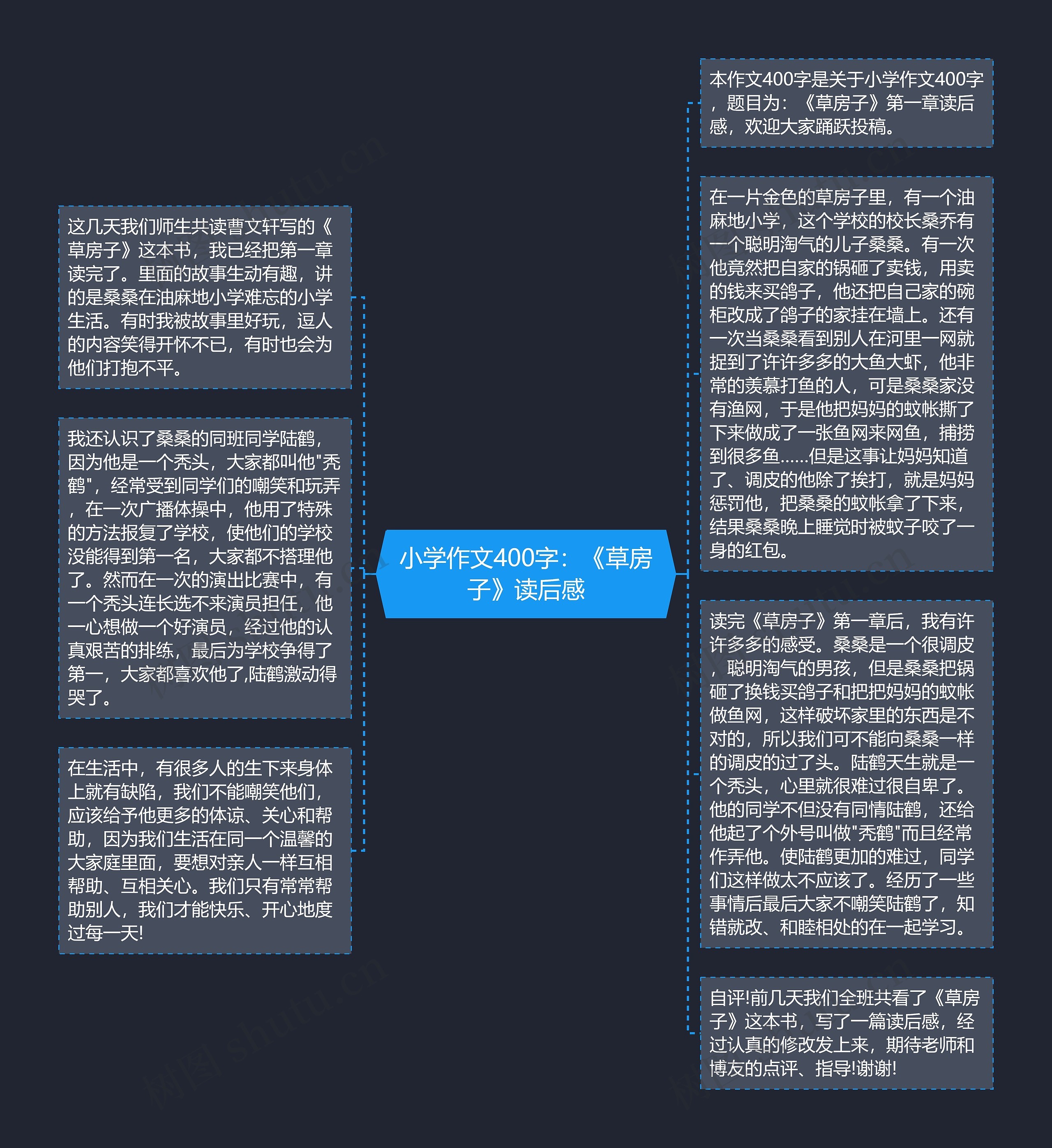 小学作文400字：《草房子》读后感