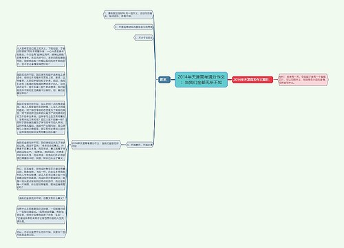 2014年天津高考满分作文：当我们全都无所不知