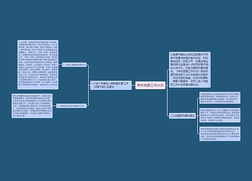 学校党委工作计划