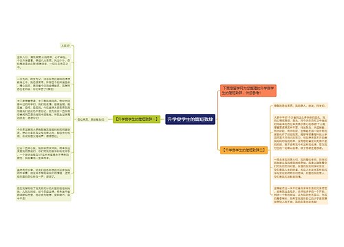 升学宴学生的简短致辞