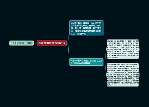 最新学雷锋精神演讲稿