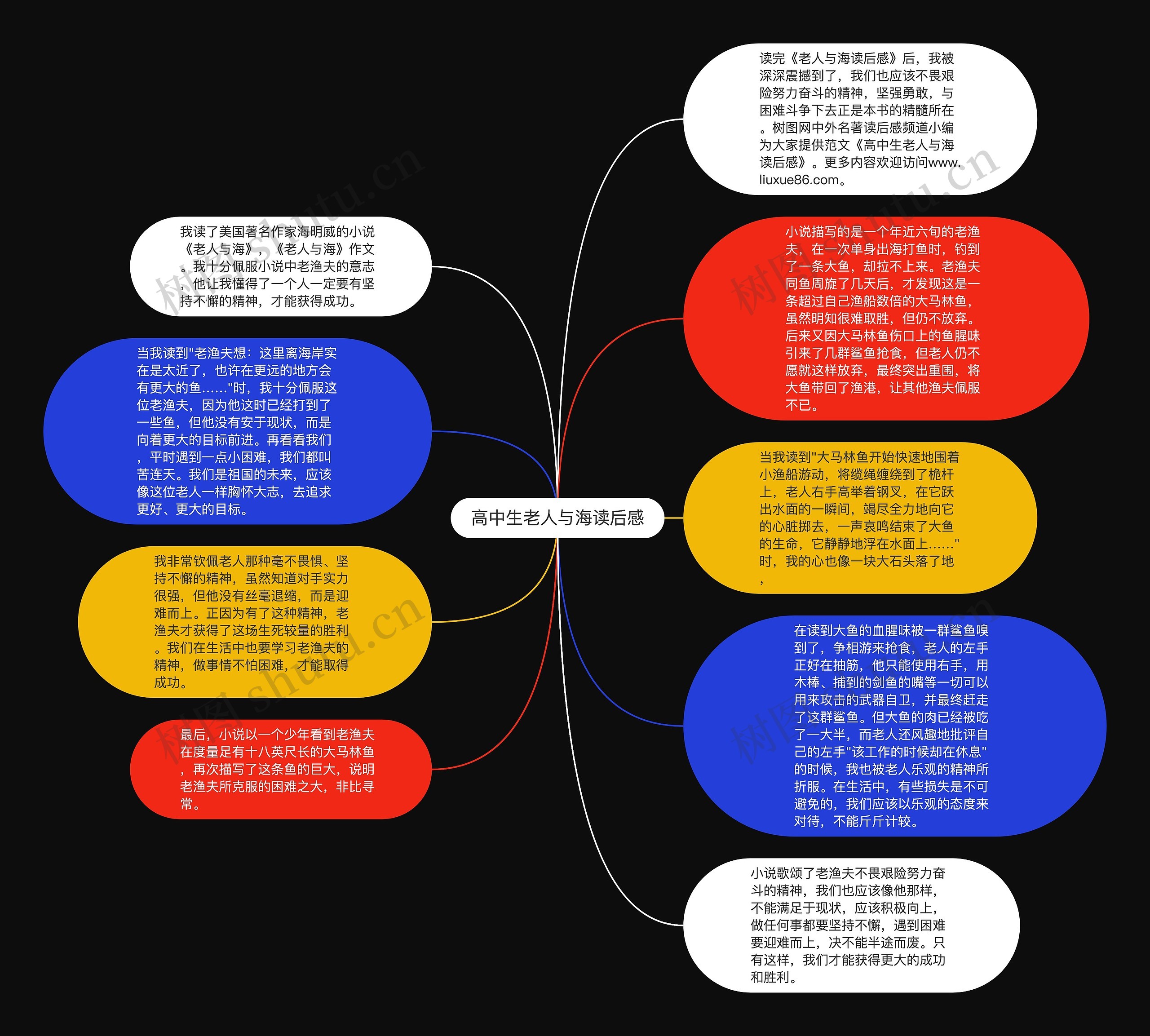 高中生老人与海读后感