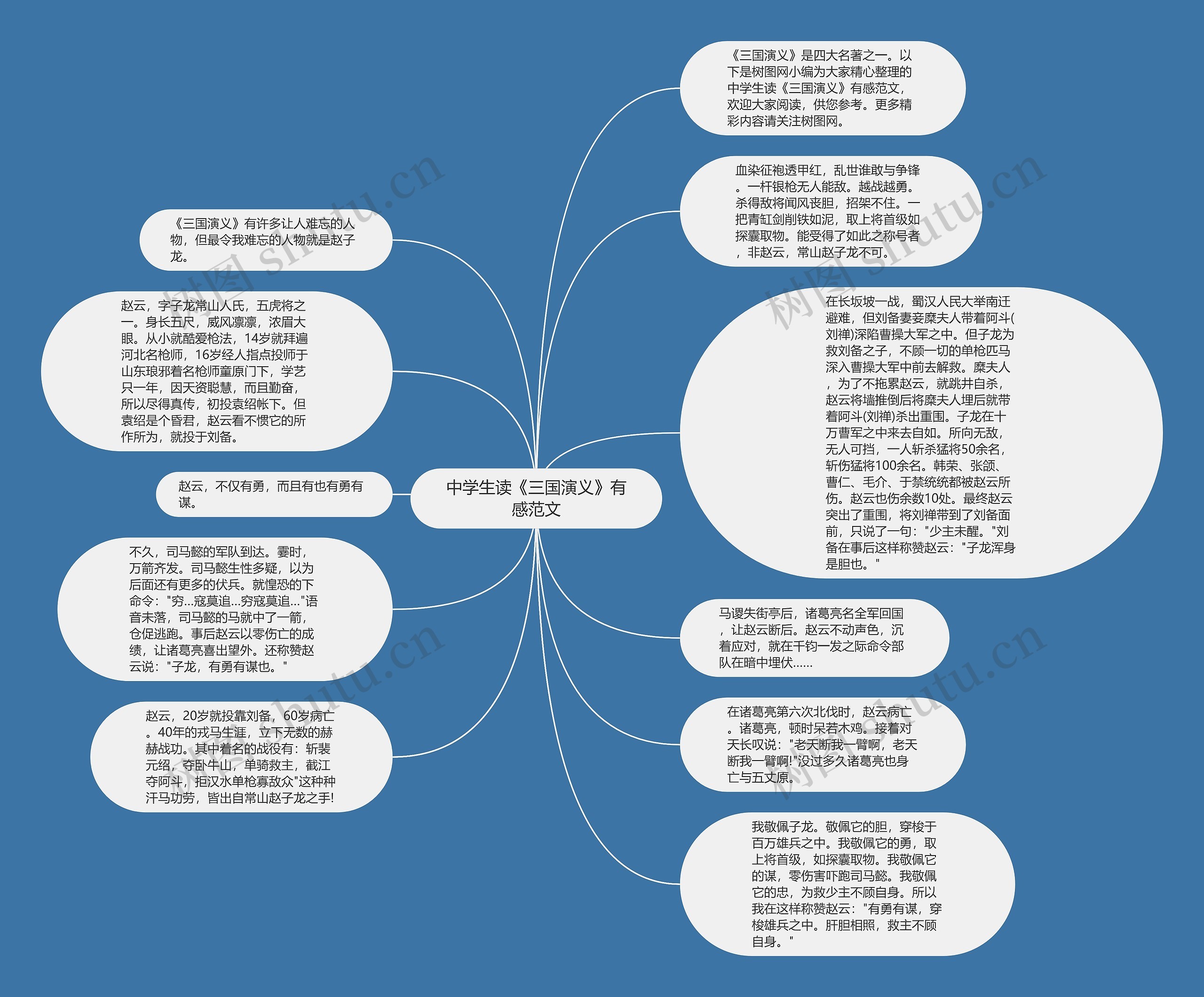 中学生读《三国演义》有感范文