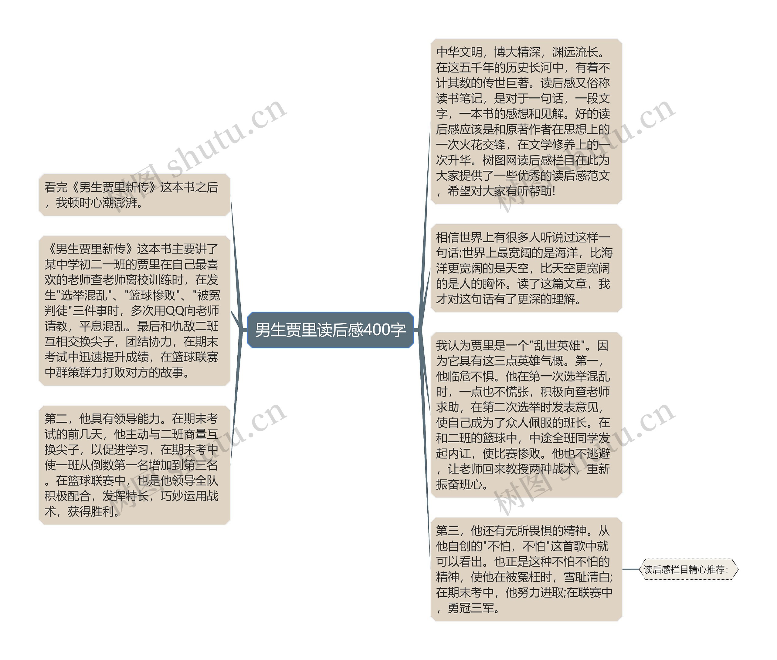 男生贾里读后感400字