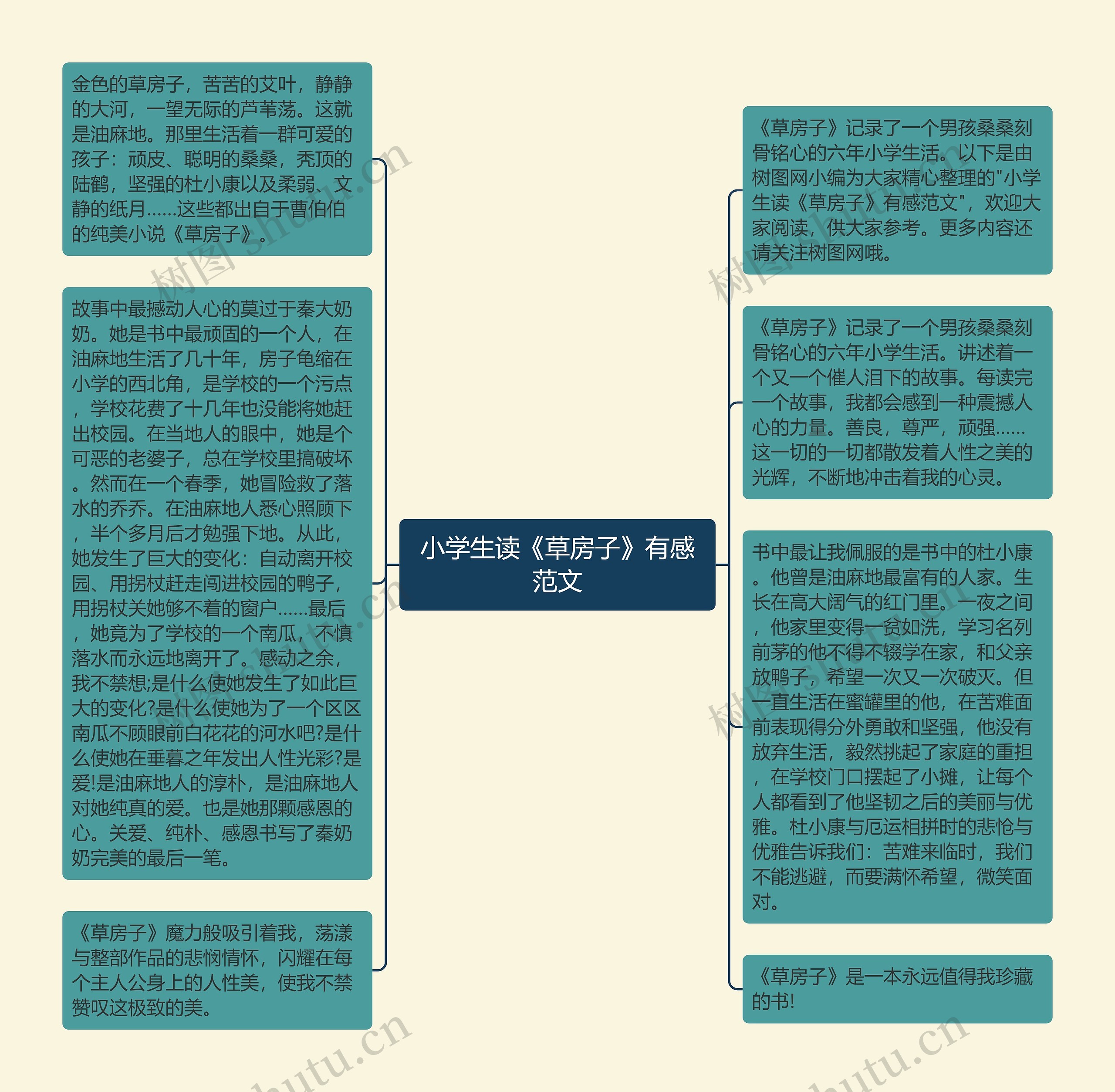 小学生读《草房子》有感范文