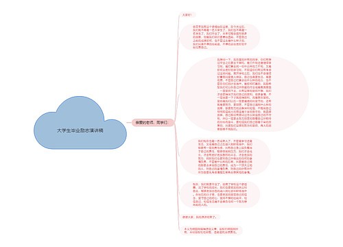 大学生毕业励志演讲稿