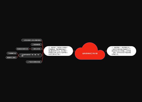 业务员培训工作计划