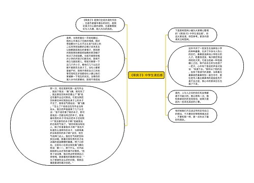 《草房子》中学生读后感