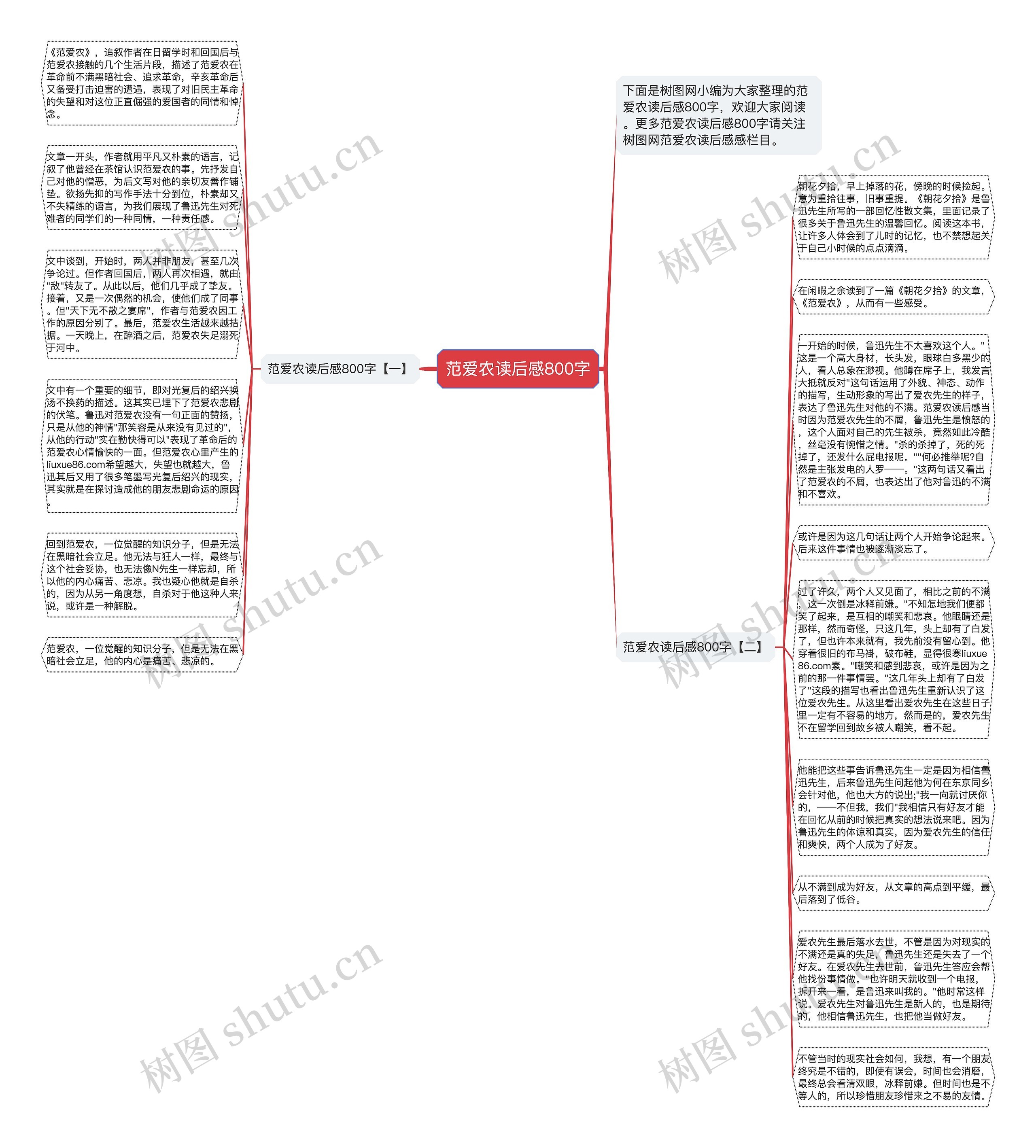 范爱农读后感800字