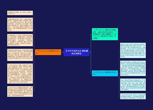 《十万个为什么》读后感作文400字