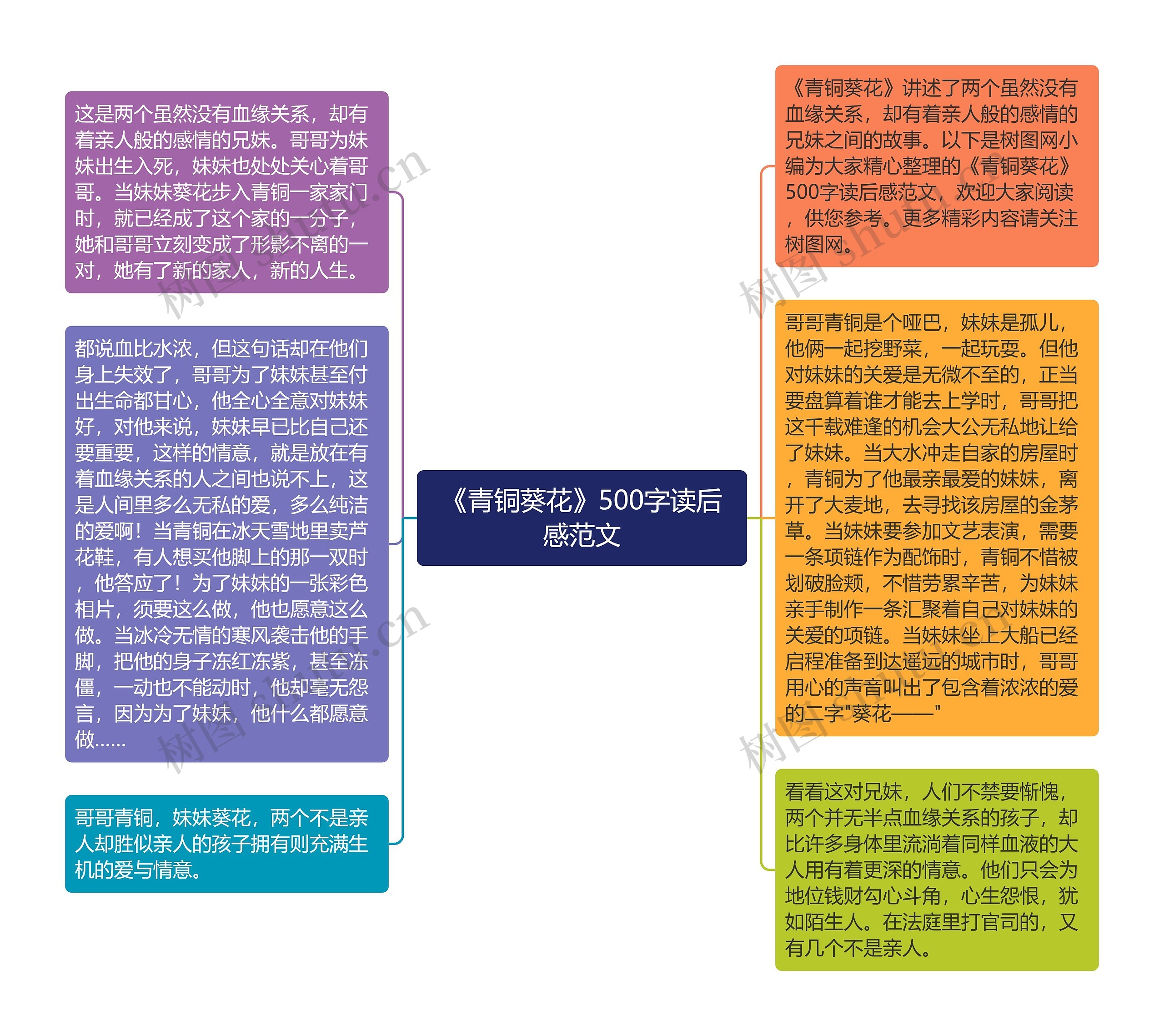 《青铜葵花》500字读后感范文