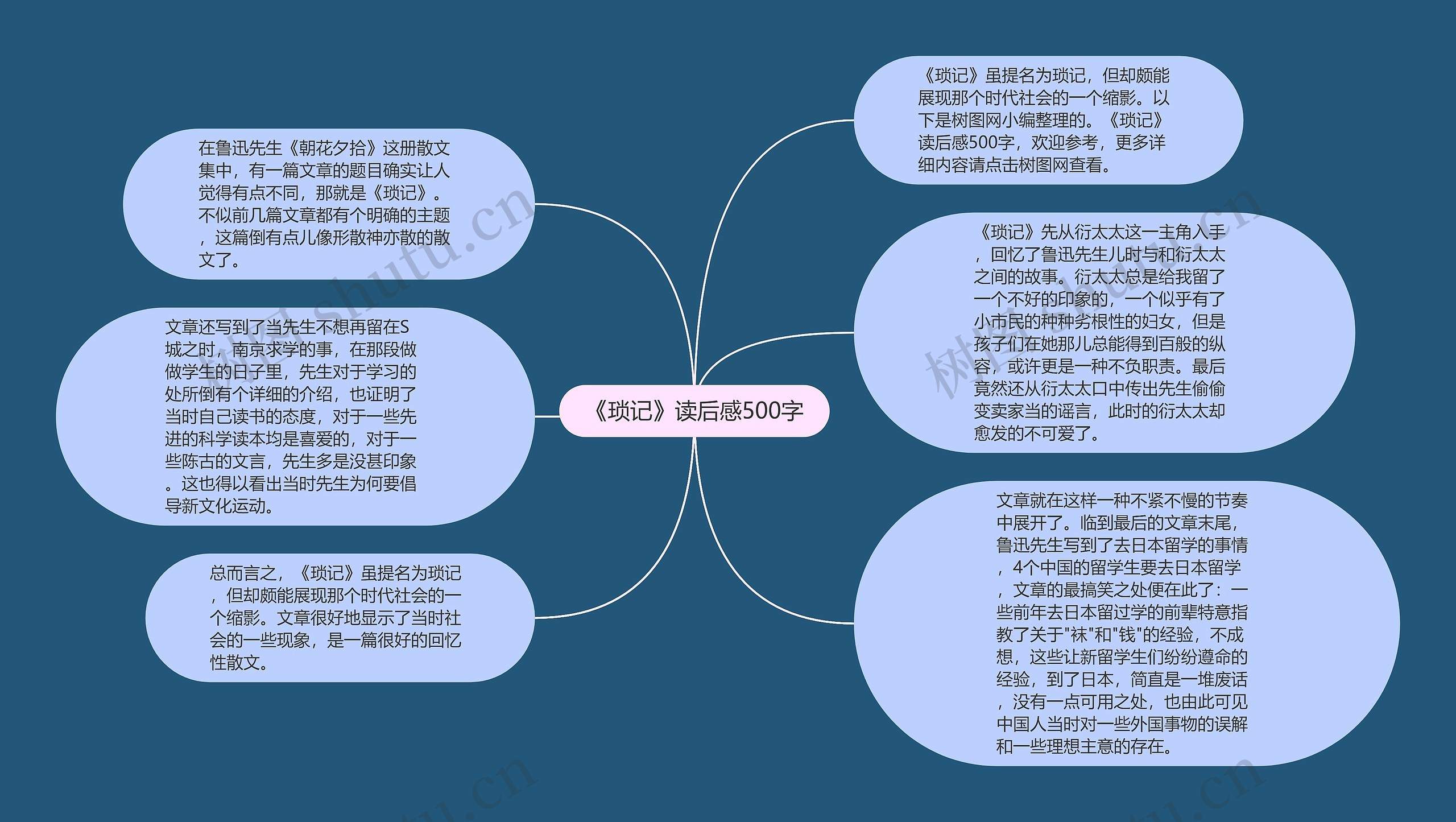 《琐记》读后感500字