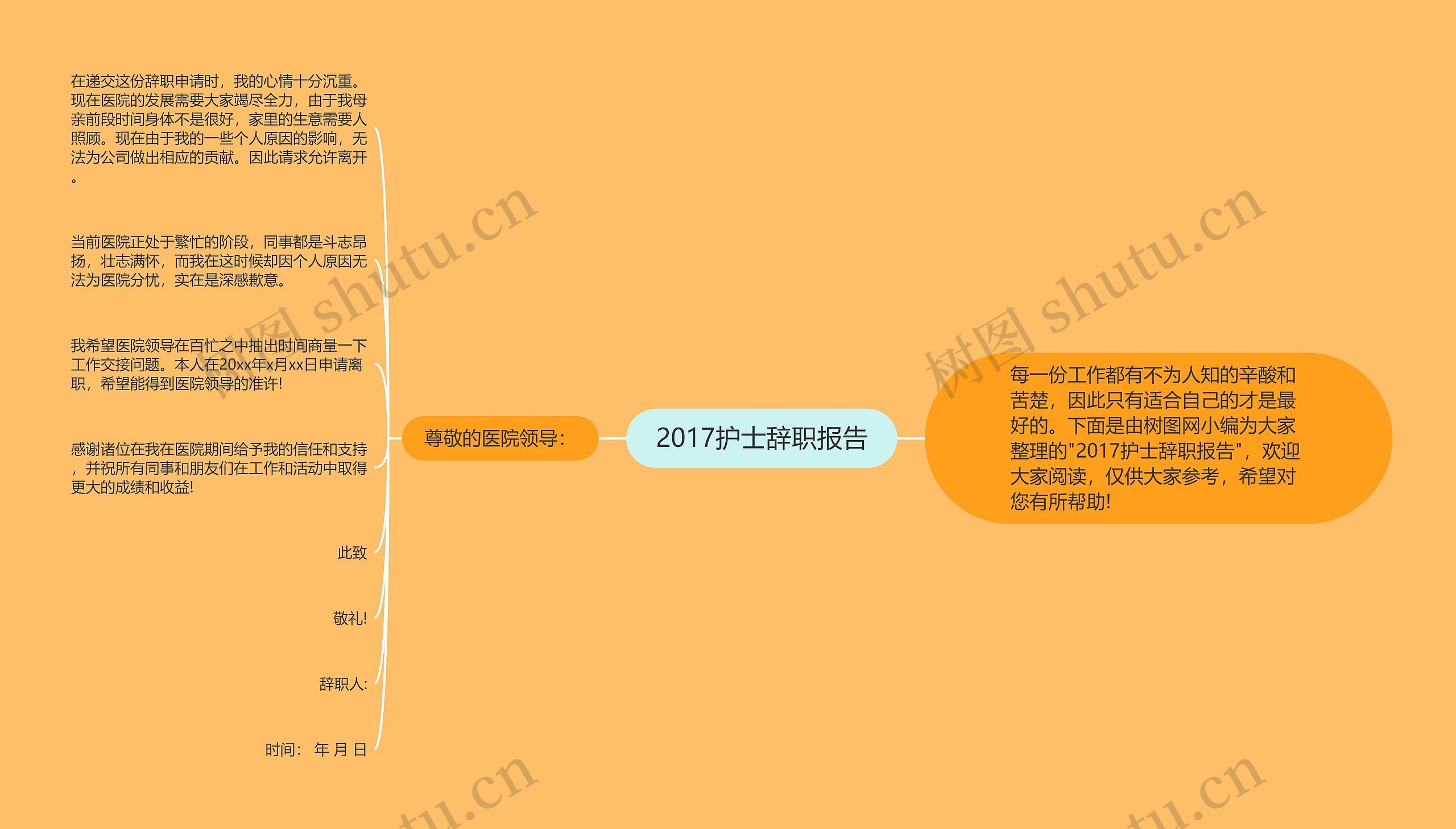 2017护士辞职报告