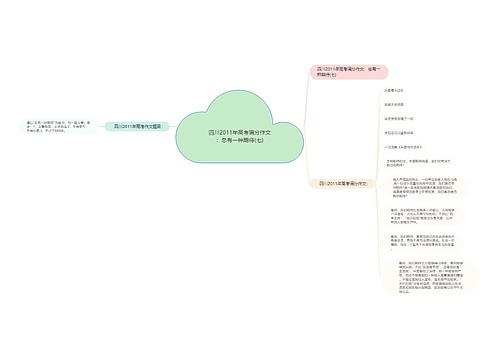 四川2011年高考满分作文：总有一种期待(七)