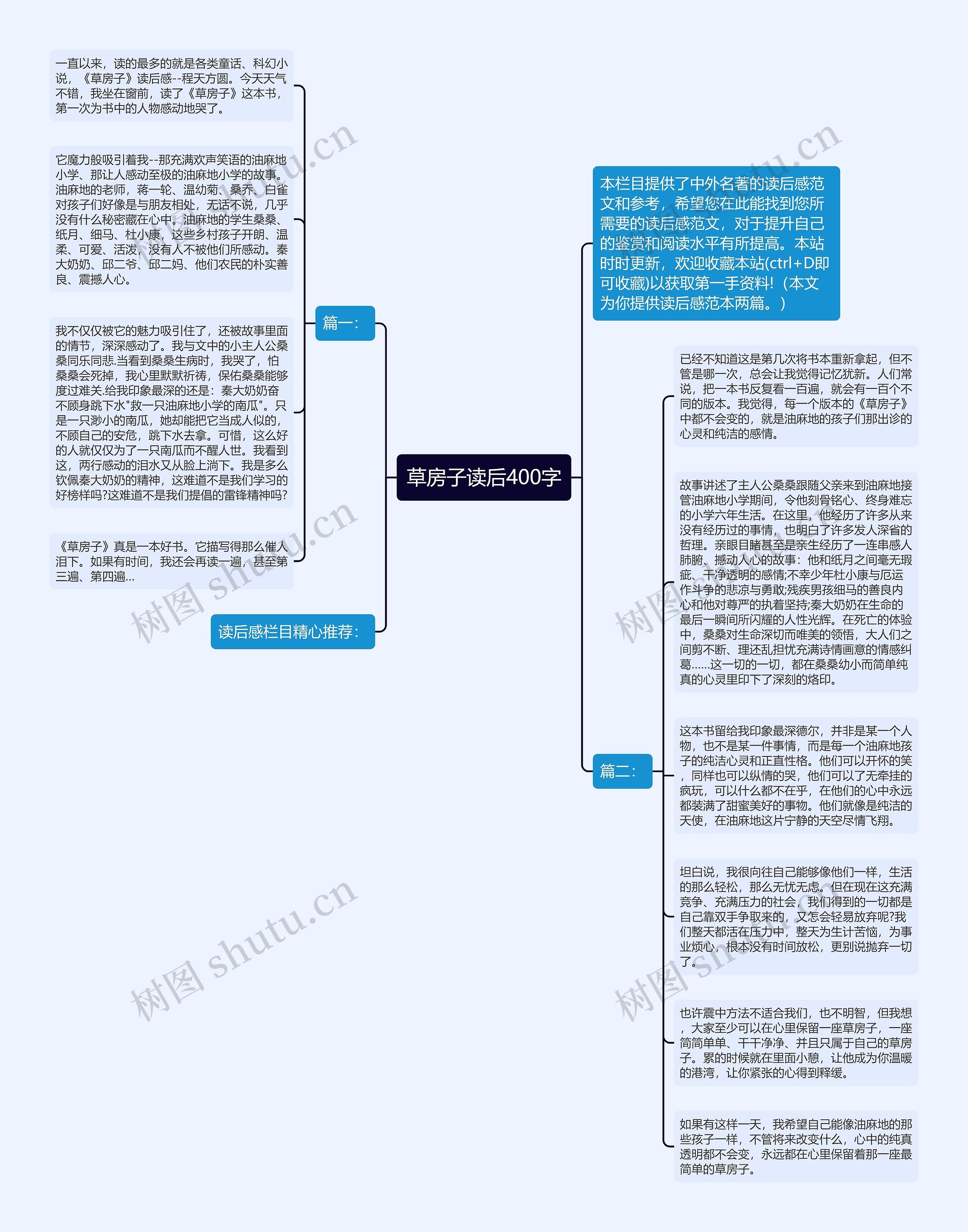 草房子读后400字