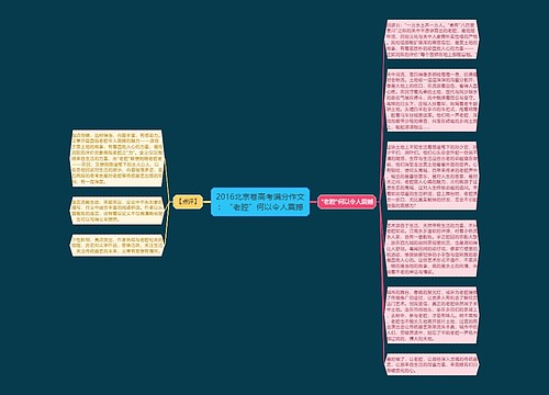 2016北京卷高考满分作文：“老腔”何以令人震撼