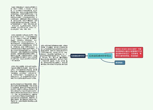 红岩读后感400字范文