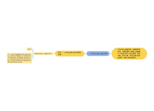 小学毕业典礼演讲稿