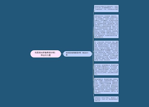 我是演说家鲁豫演讲稿：表达的力量