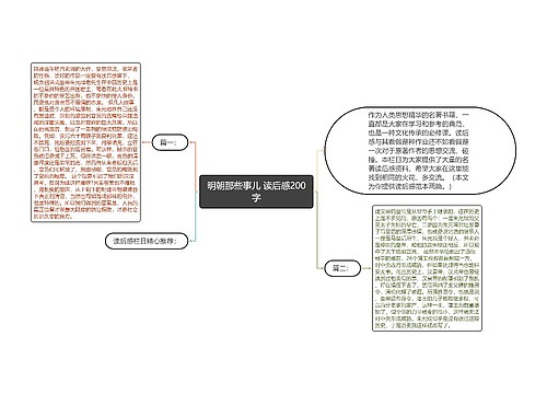 明朝那些事儿 读后感200字