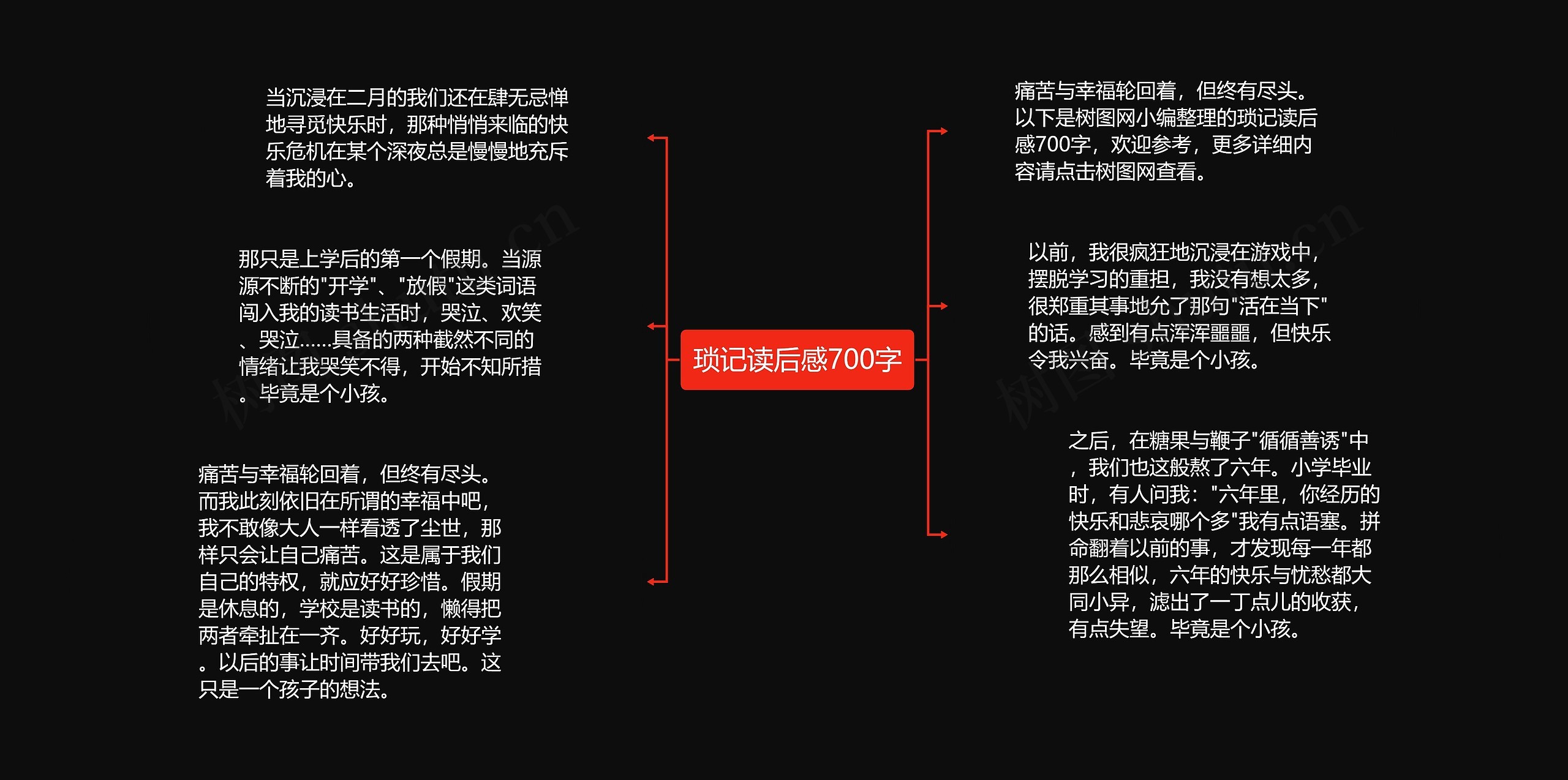 琐记读后感700字