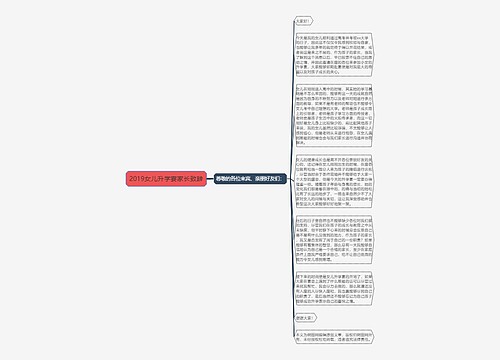 2019女儿升学宴家长致辞