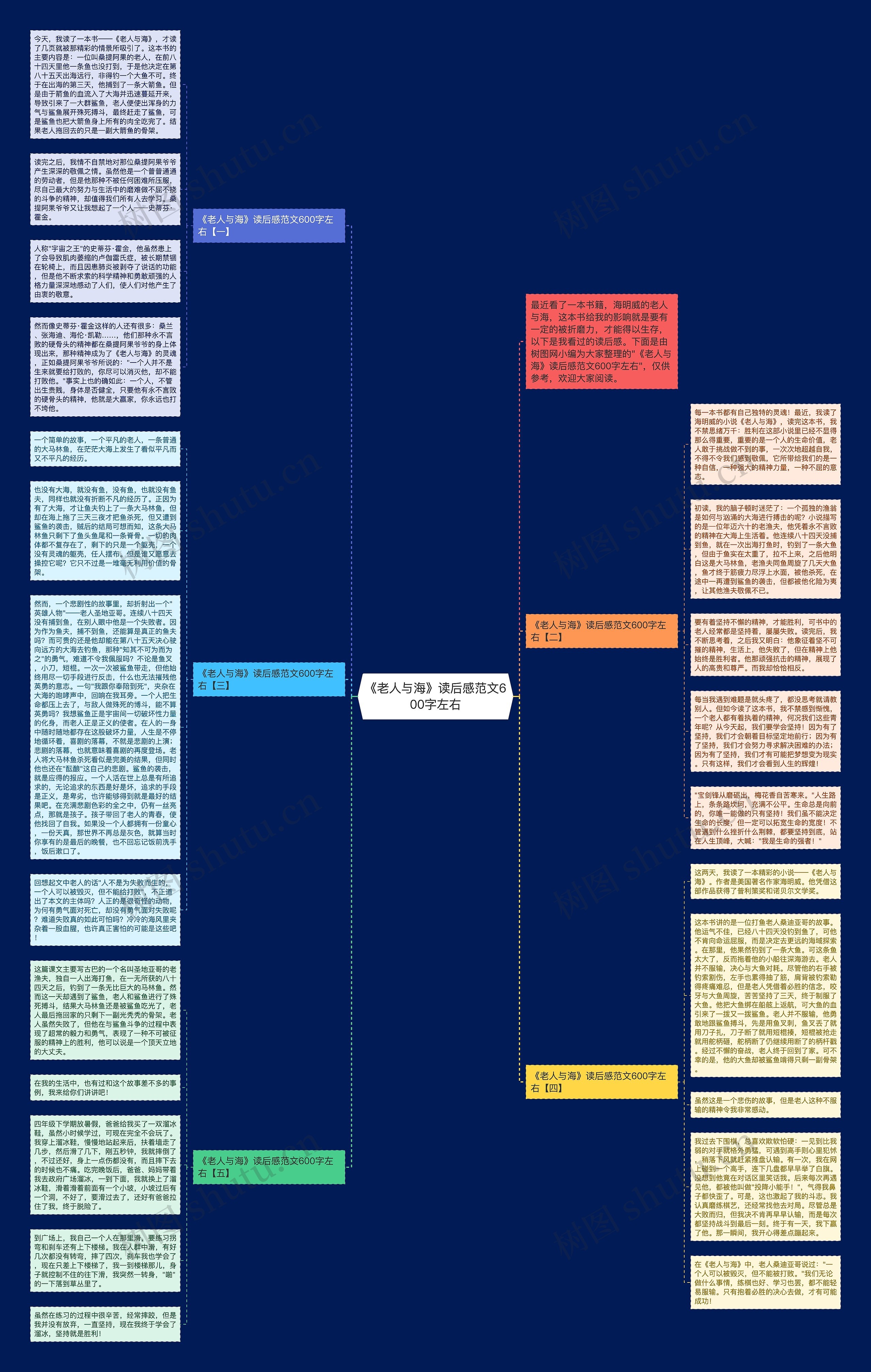 《老人与海》读后感范文600字左右