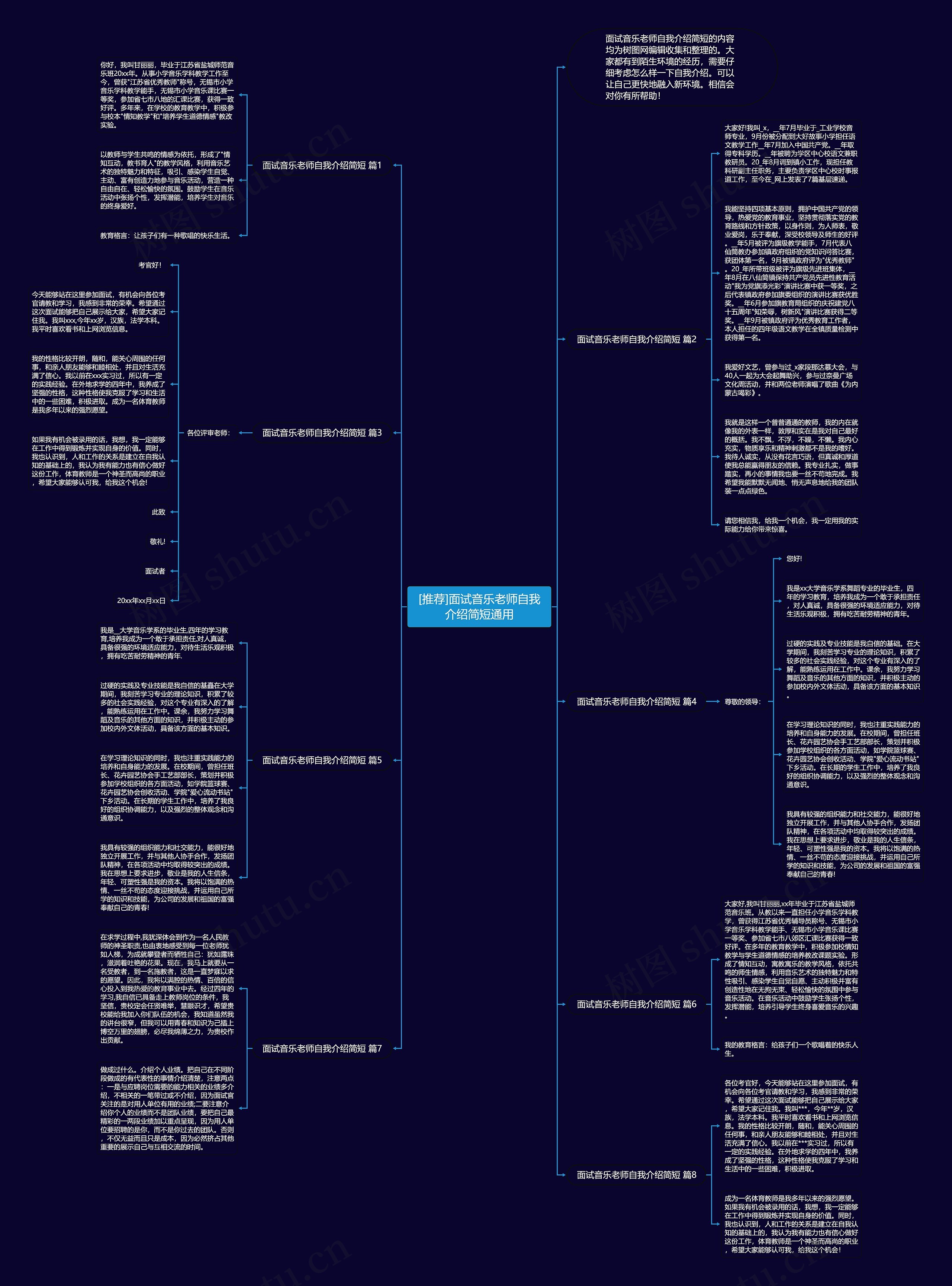 [推荐]面试音乐老师自我介绍简短通用