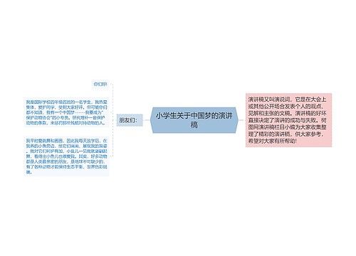 小学生关于中国梦的演讲稿