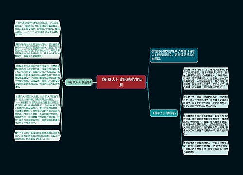 《稻草人》读后感范文两篇