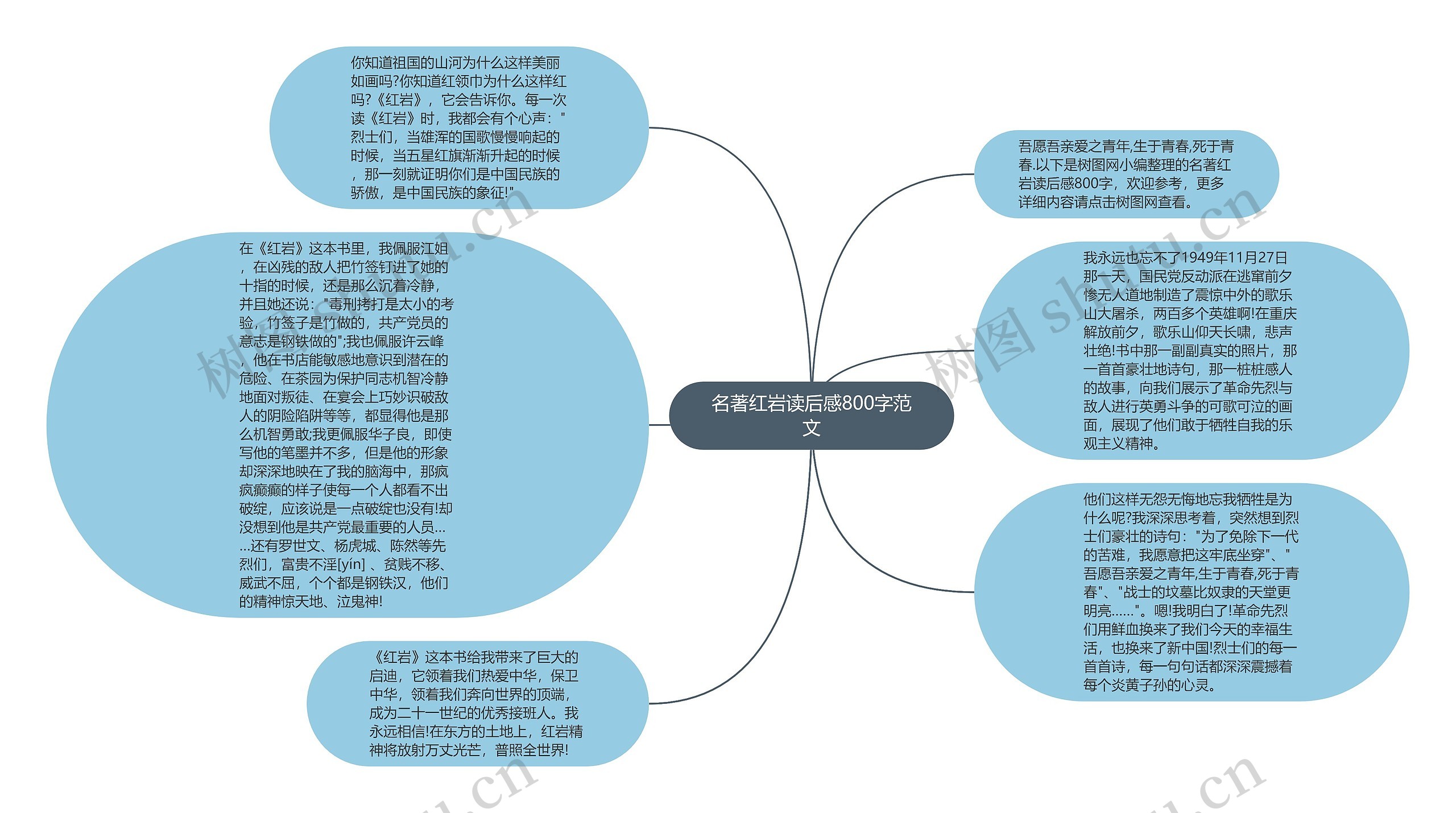 名著红岩读后感800字范文