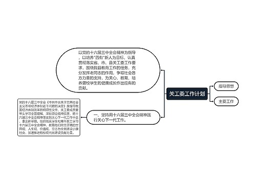 关工委工作计划