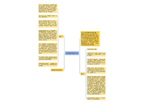 论语读后感怎么写