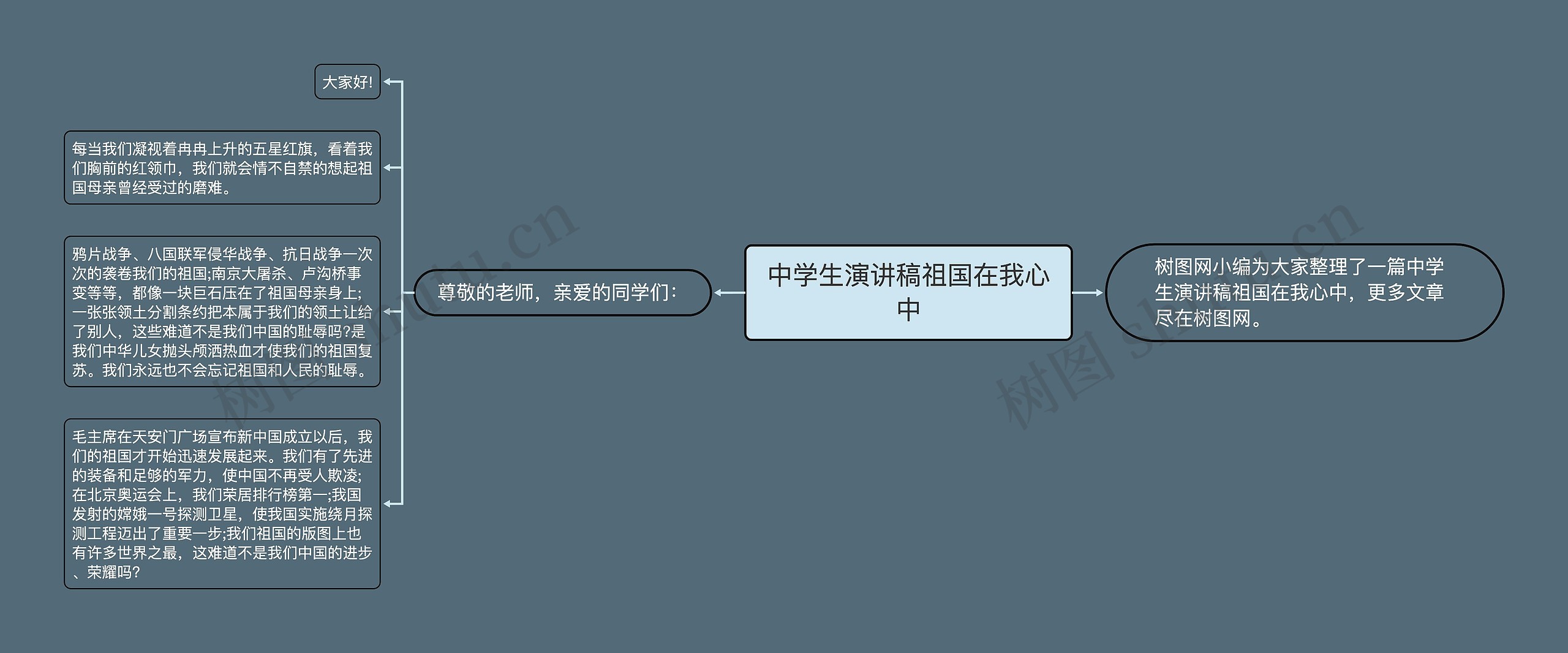 中学生演讲稿祖国在我心中