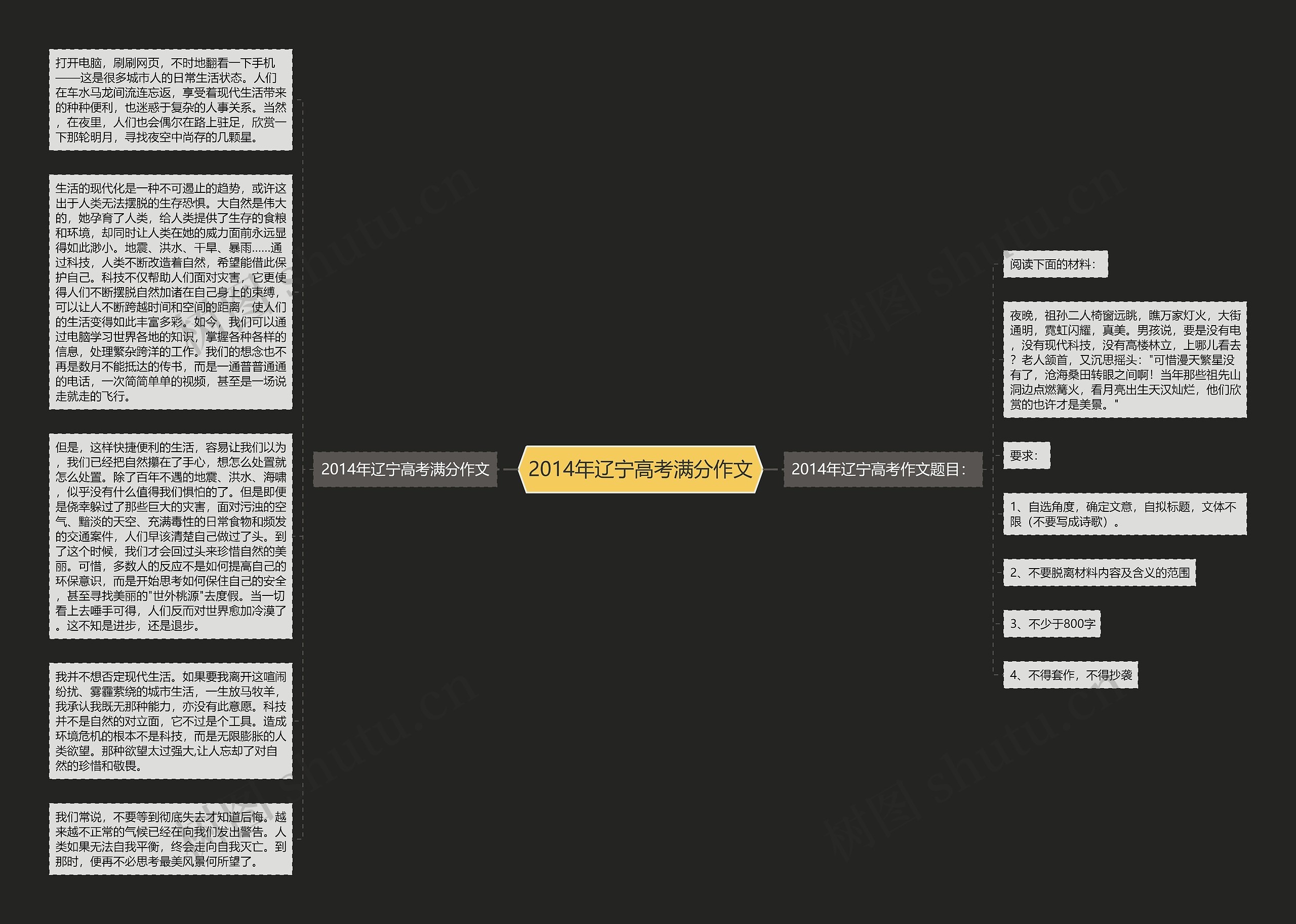 2014年辽宁高考满分作文