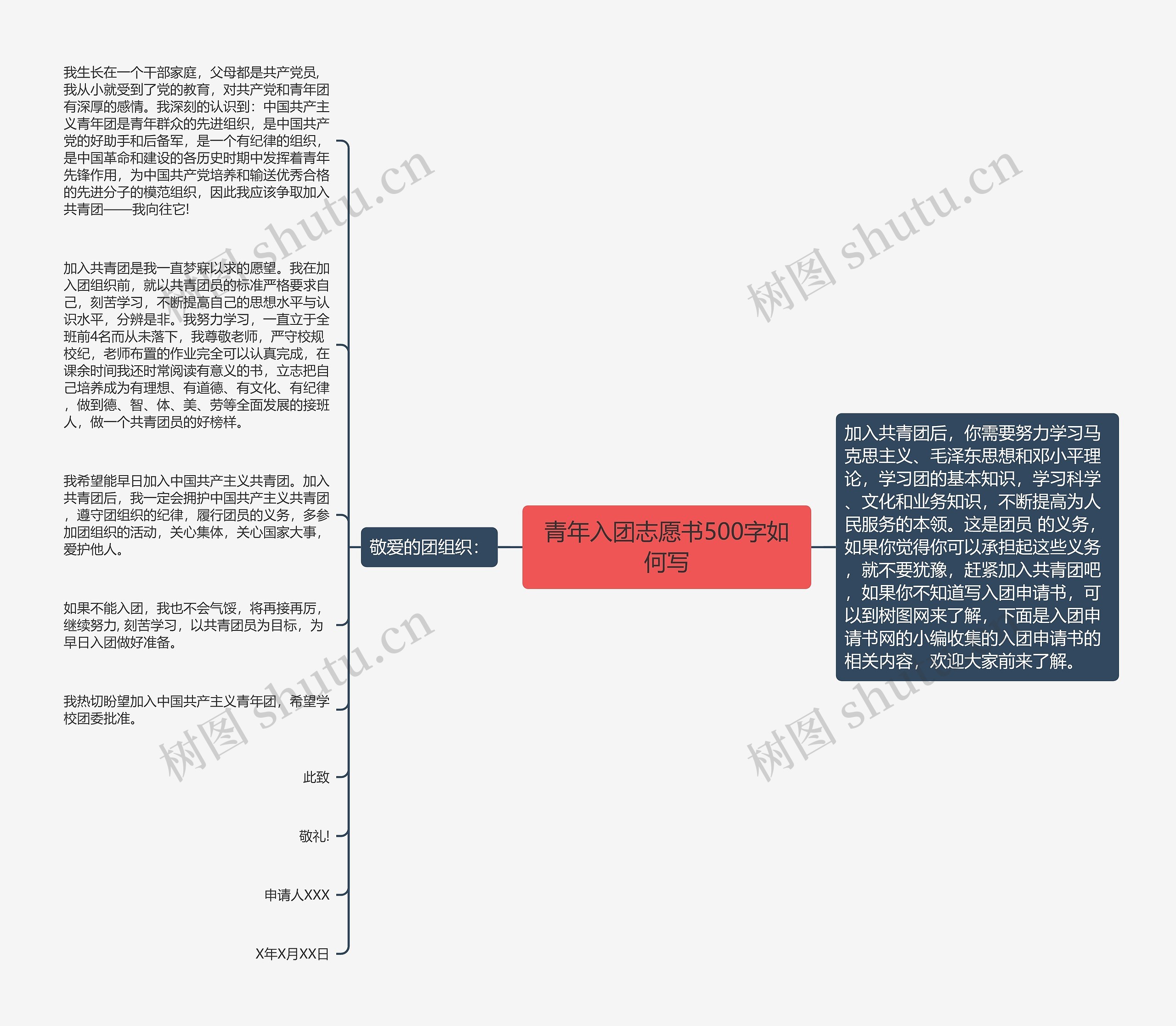 青年入团志愿书500字如何写