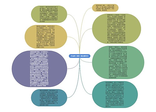 巴金的《家》读后感范文