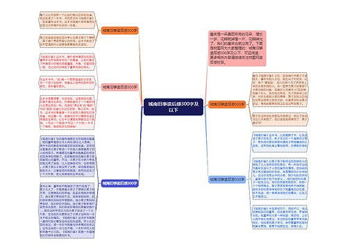 城南旧事读后感300字及以下