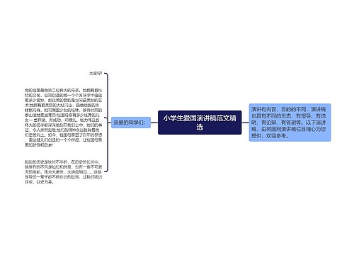 小学生爱国演讲稿范文精选