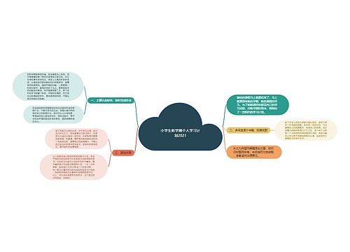 小学生新学期个人学习计划2021