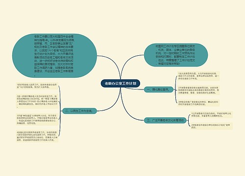 老龄办公室工作计划