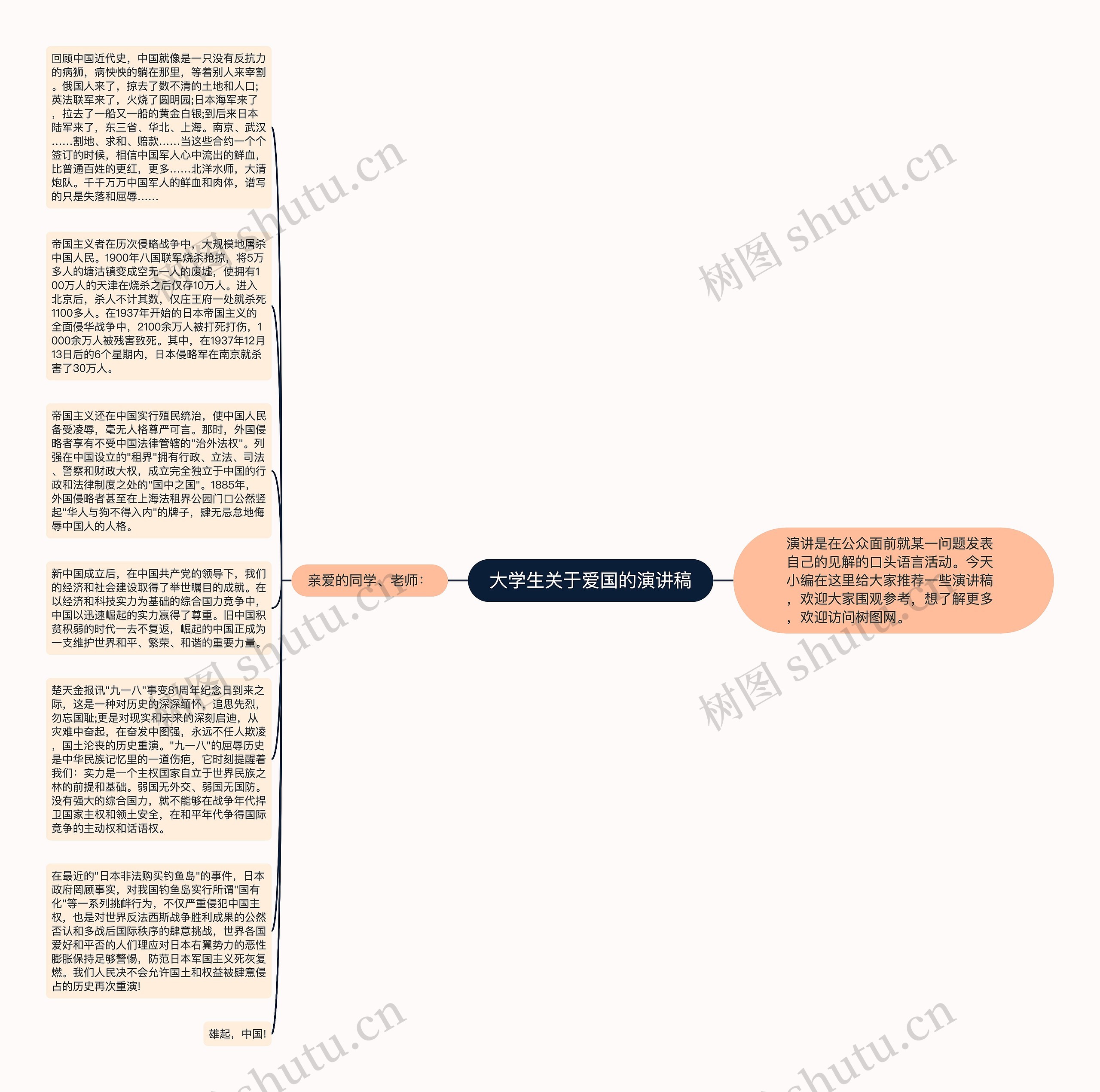 大学生关于爱国的演讲稿