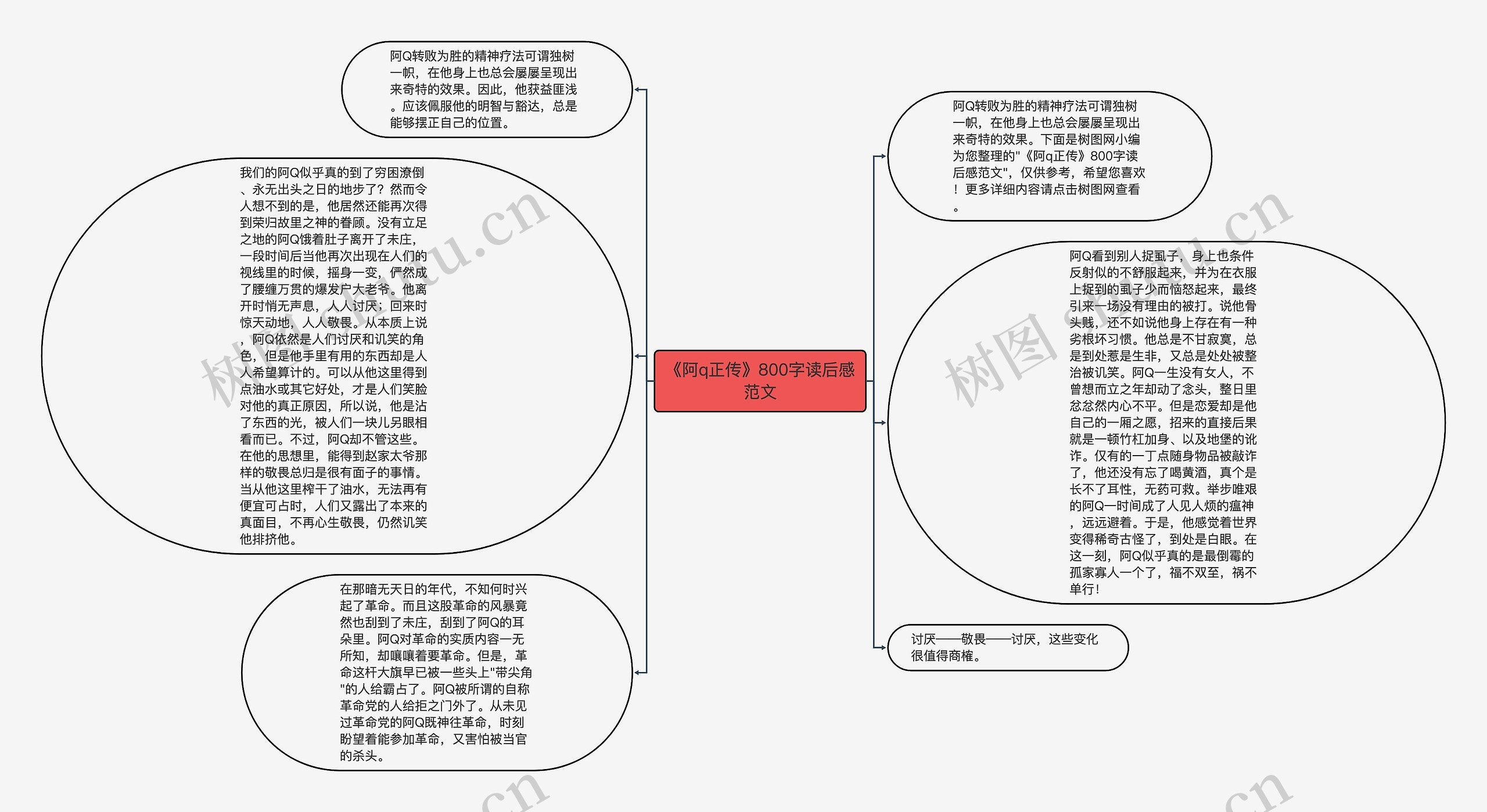 《阿q正传》800字读后感范文