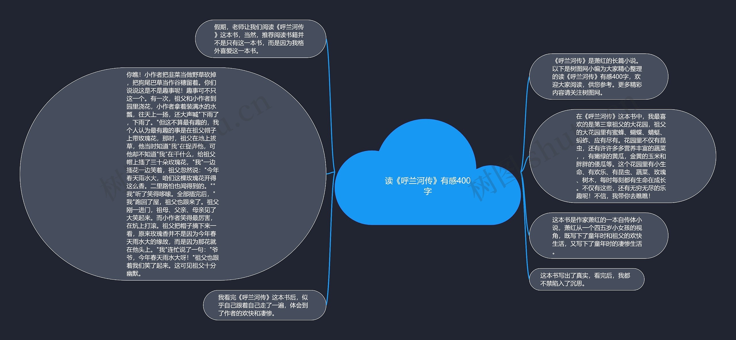 读《呼兰河传》有感400字