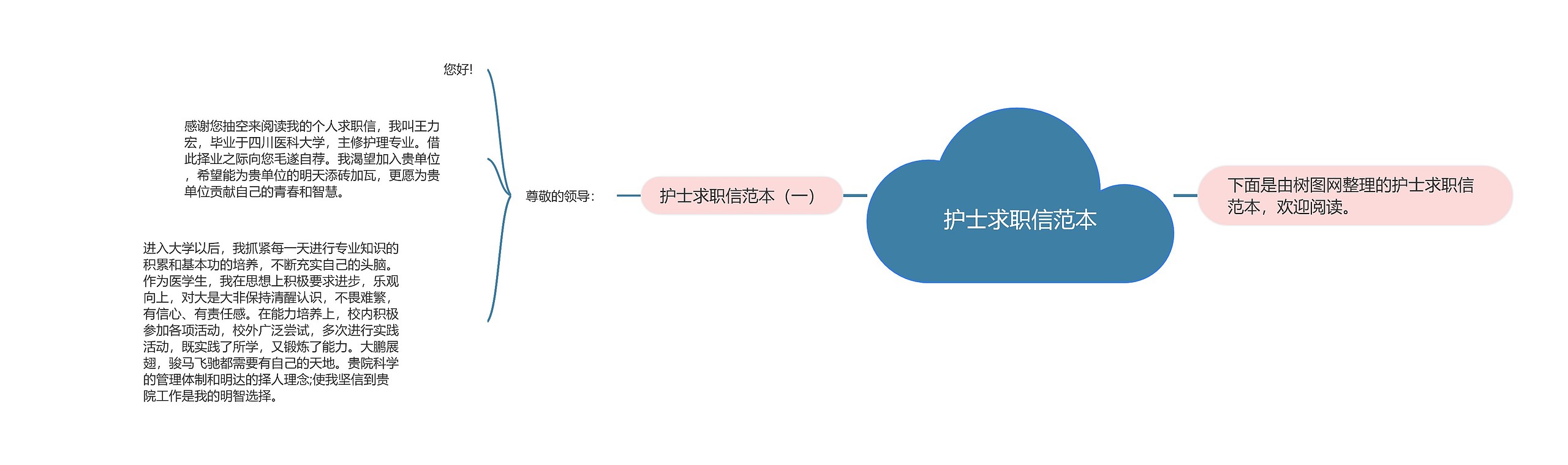 护士求职信范本