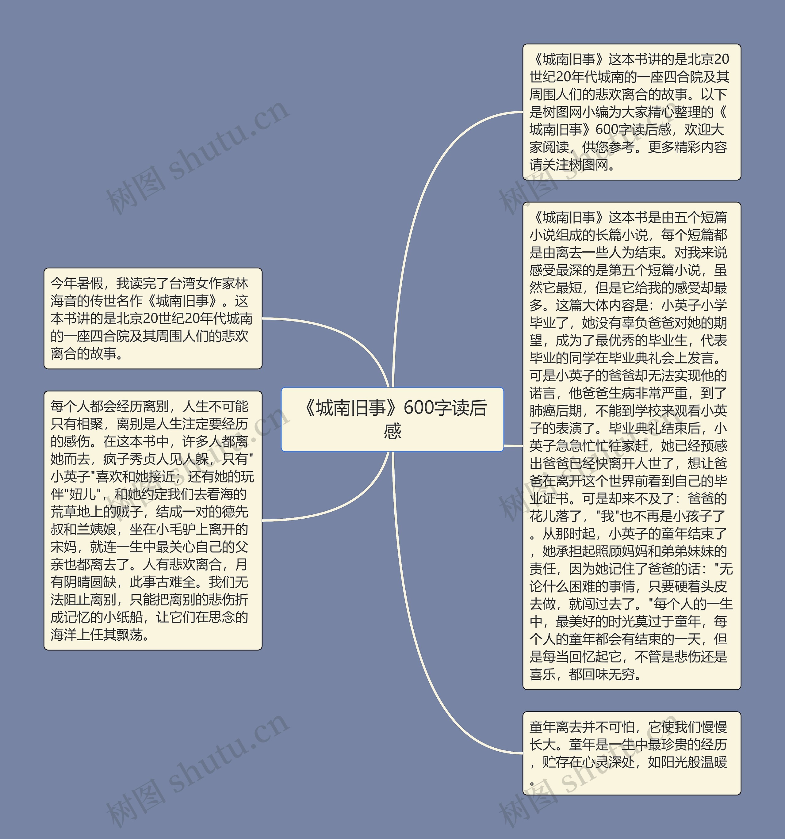 《城南旧事》600字读后感