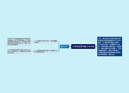 小学团支部年度工作计划