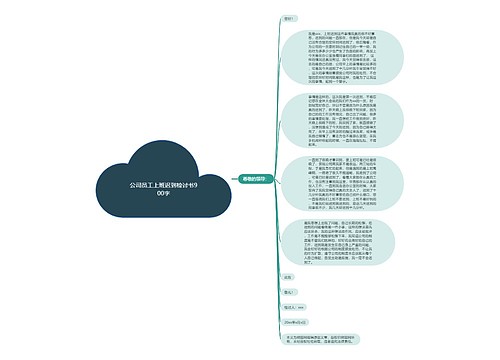 公司员工上班迟到检讨书900字