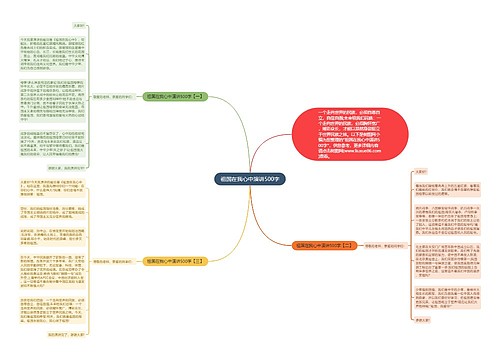 祖国在我心中演讲500字